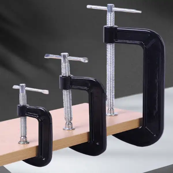 Deep Throat G Clamps 250mm for Heavy-Duty Woodworking Projects